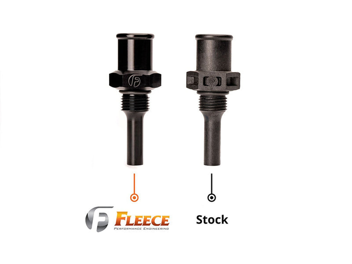 Fleece Replacement Billet Aluminum CCV Tube Coupler, 2019-2024 Dodge Ram 6.7L Cummins Fleece Performance
