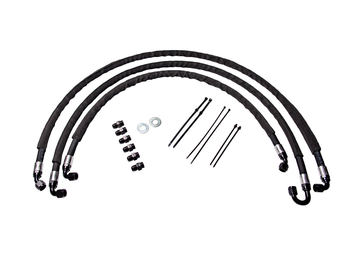 Fleece FPE-TL-LML-1114 Transmission Cooler Line Set, 2011-2014 6.6L Duramax LML Fleece Performance