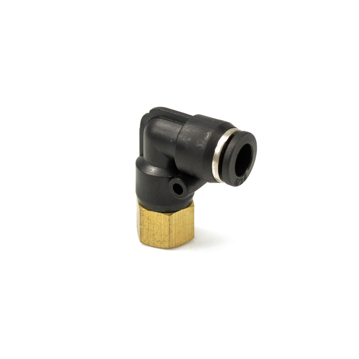 1/8" Female NPT to 5/16" PTC Elbow Fitting HornBlasters