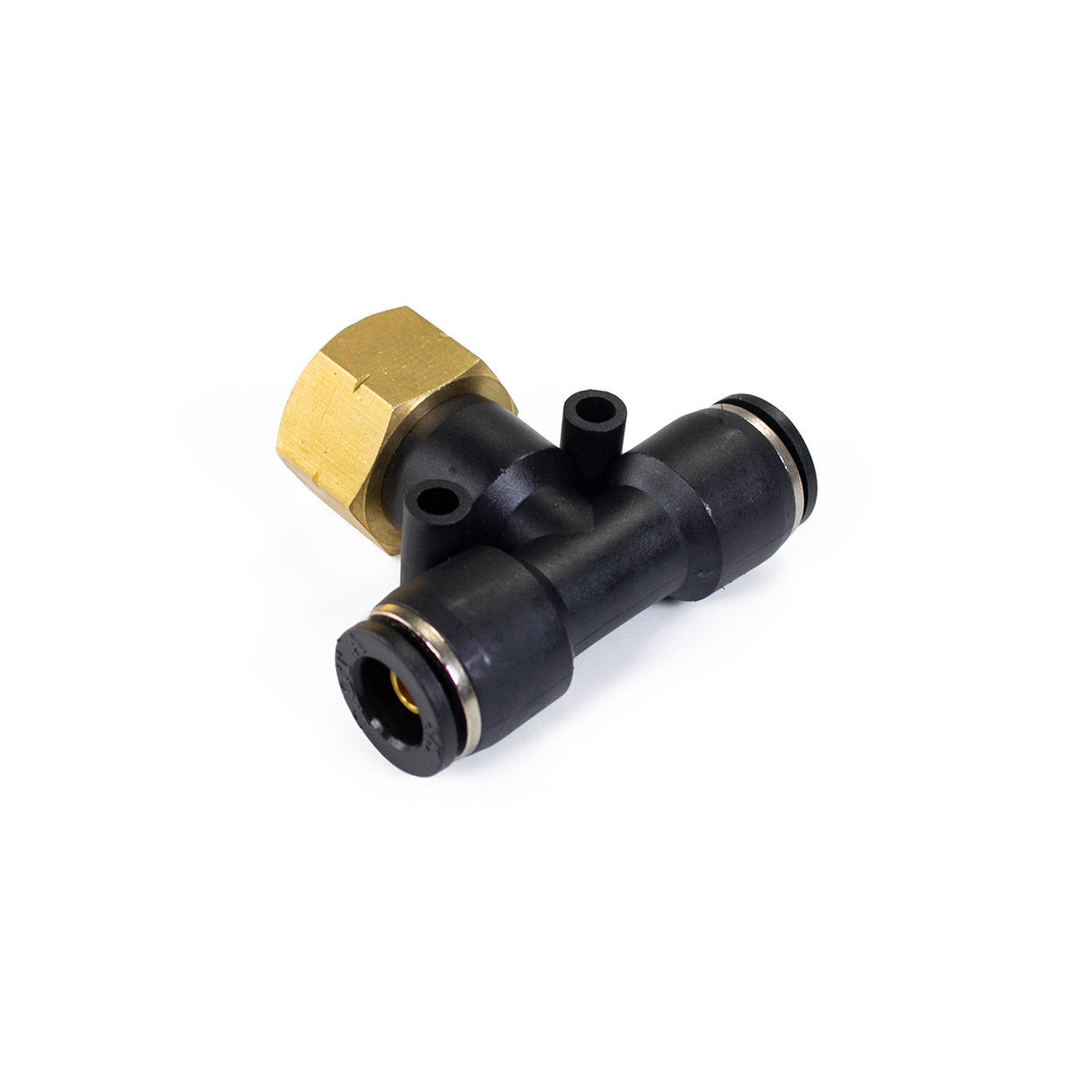 3/8" Female NPT to 3/8" PTC Union Tee HornBlasters