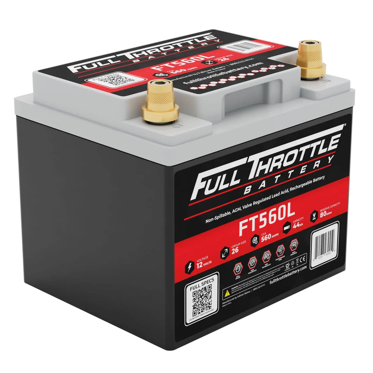 Full Throttle Battery FT560L - (Polaris RZR)