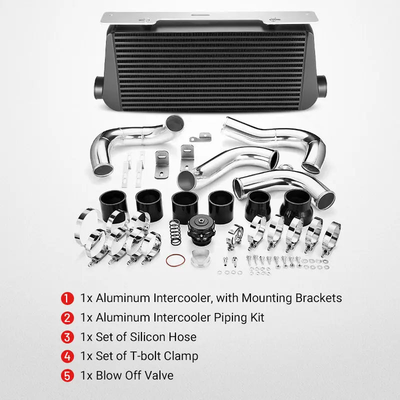 Flashark Intercooler Piping & BOV Kit for 1982-1992 Chevrolet Camaro LS1 Engine Swap — Single Turbo