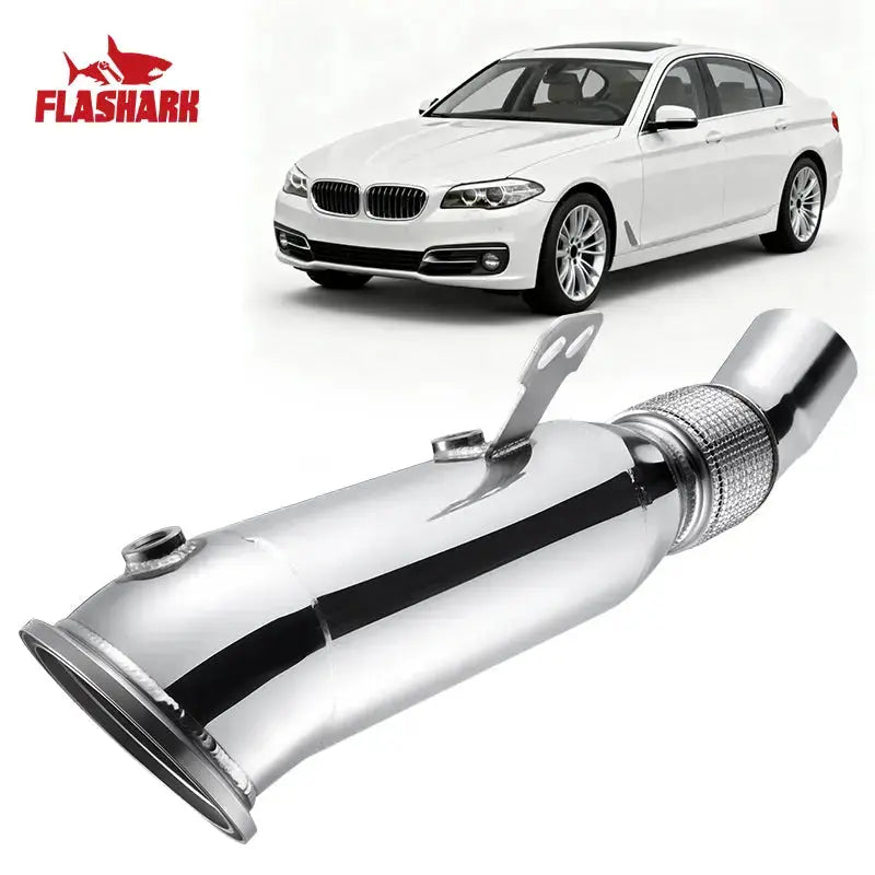 Flashark Downpipe Exhaust for 2011–2017 BMW 528i N20 (F10)