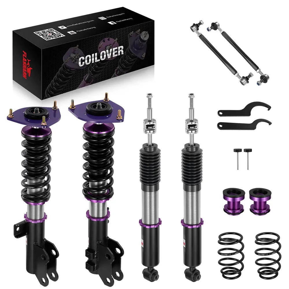 For 2017-2020 Hyundai Elantra Sedan (AD) 32-Way Damping Coilover Shock Absorbers Struts | Flashark
