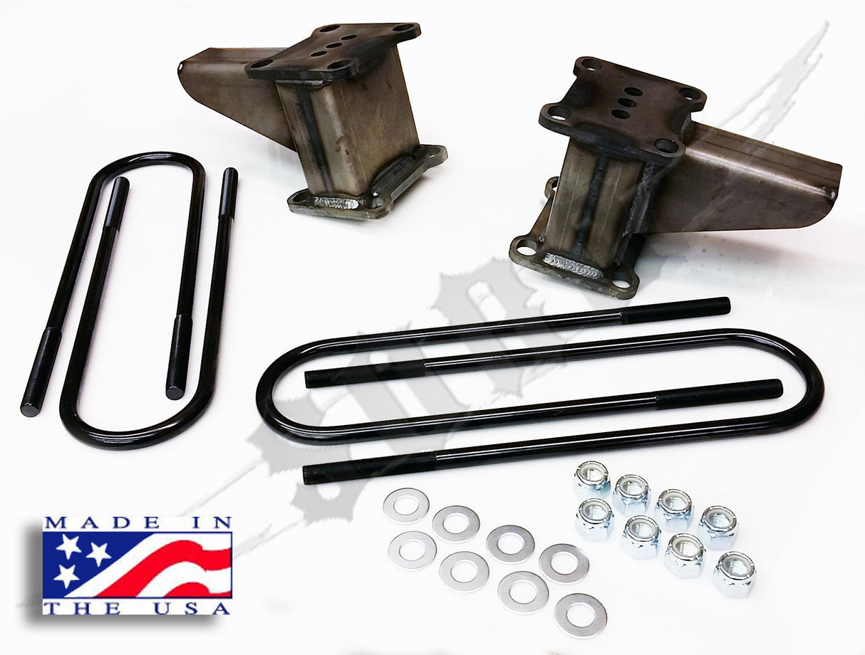 4x4 5" & 6" Rear Block/Ubolt Kits - 1980-2004 Ford F250/F350 Sky's Offroad Design
