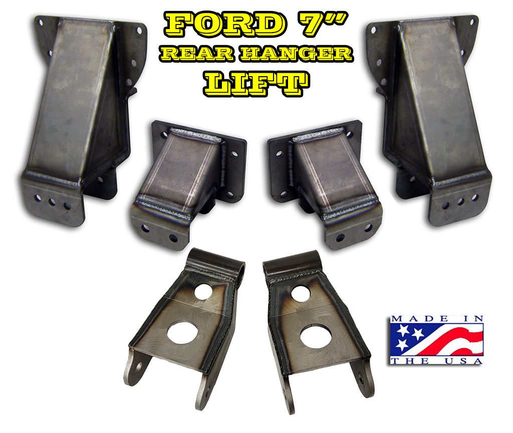 5", 6", 7" Hanger and Rear Flip Kits - 1980-1997 Ford F-Series Sky's Offroad Design
