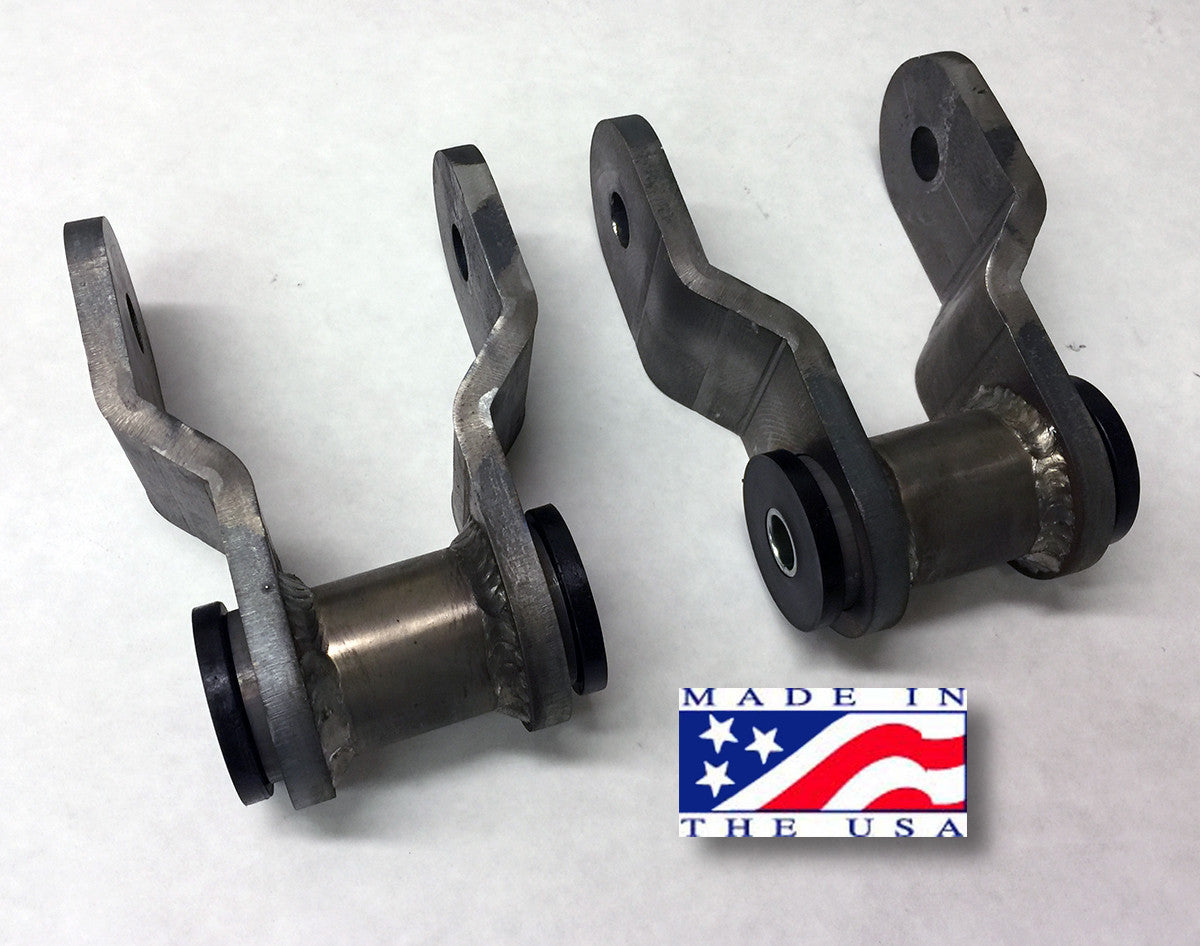 Front Shackle Reversal Shackles - 1980-1997 Ford F-Series/Bronco Sky's Offroad Design