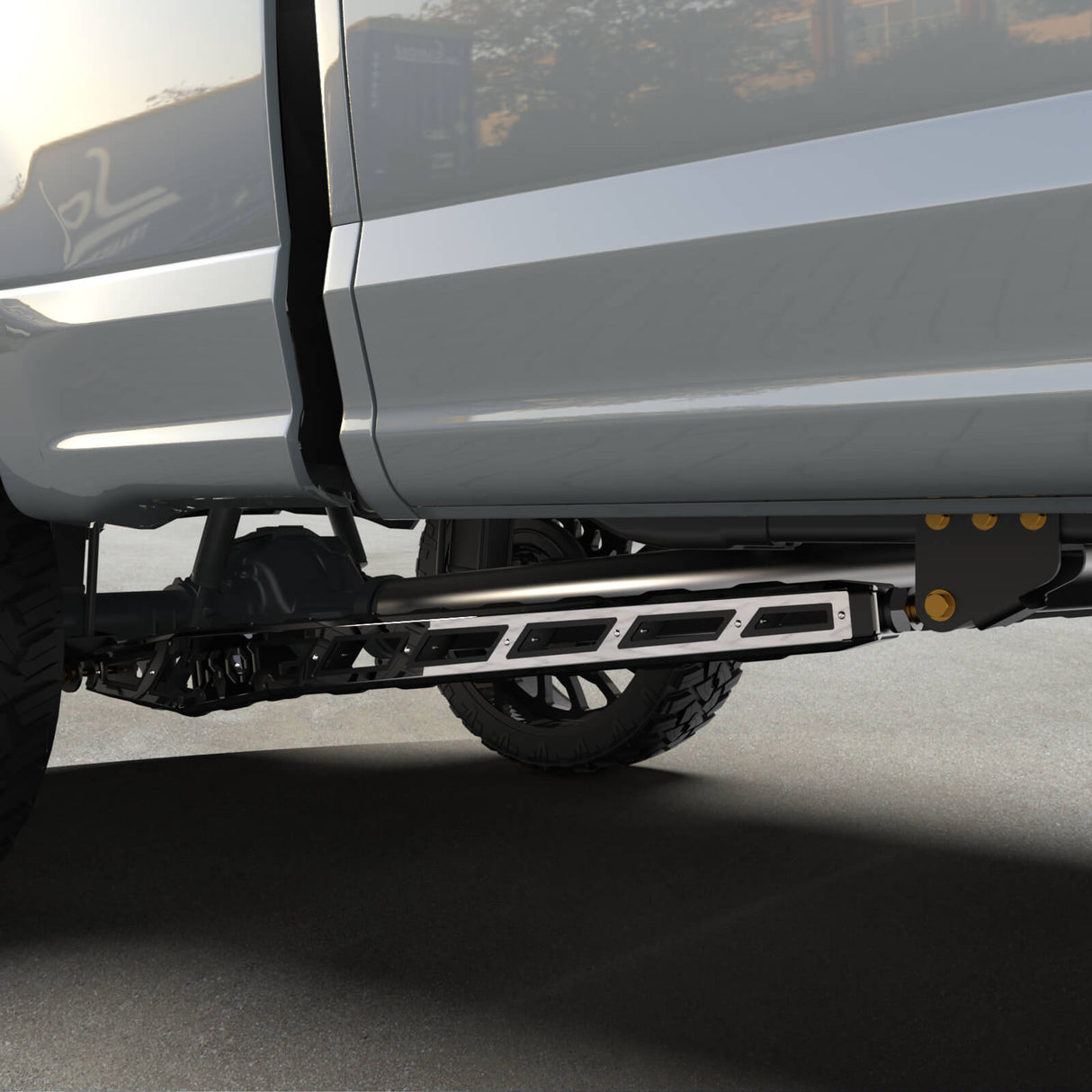 17+ F250/F350 Traction Bars