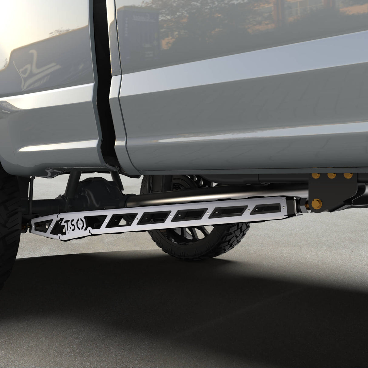 17+ F250/F350 Traction Bars