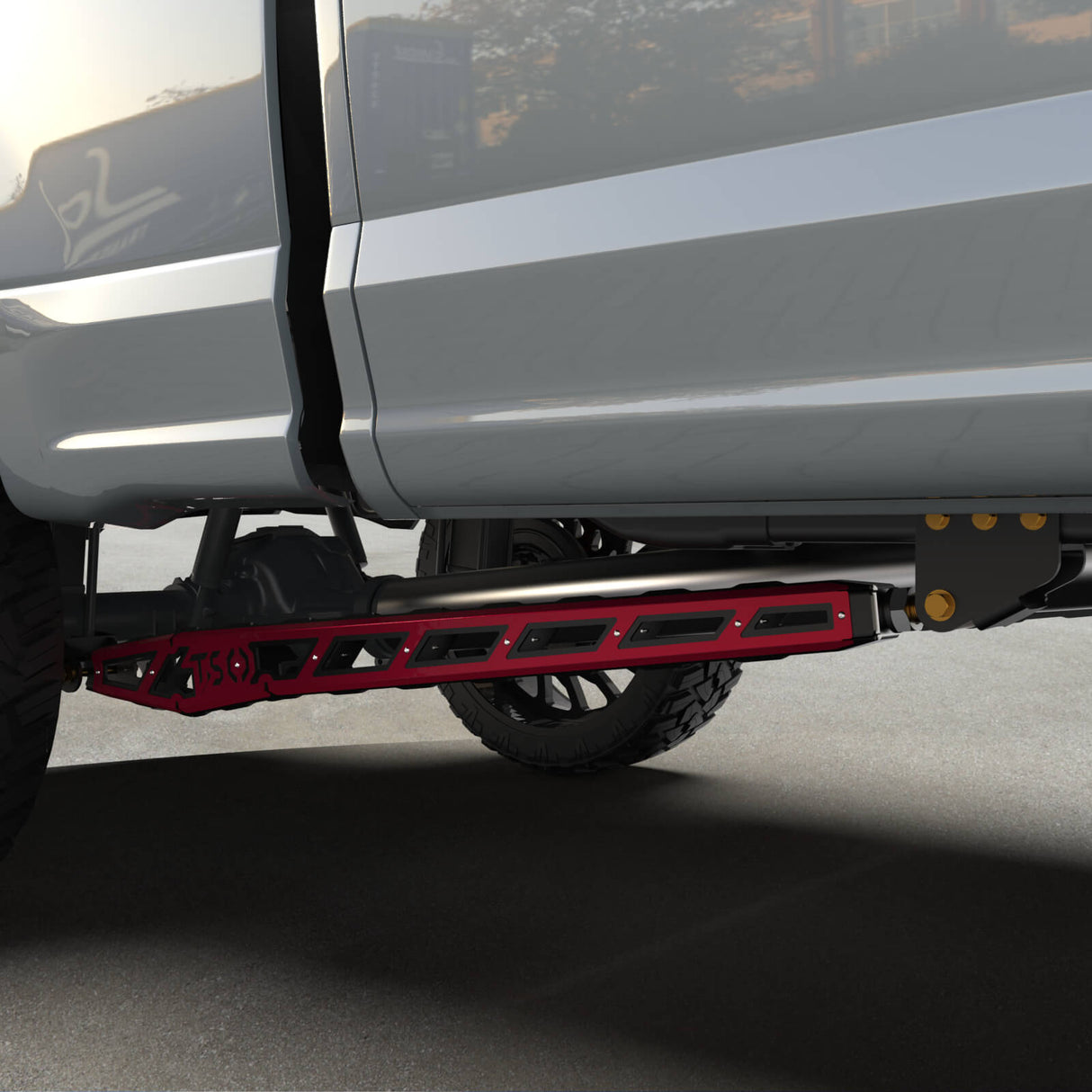 17+ F250/F350 Traction Bars