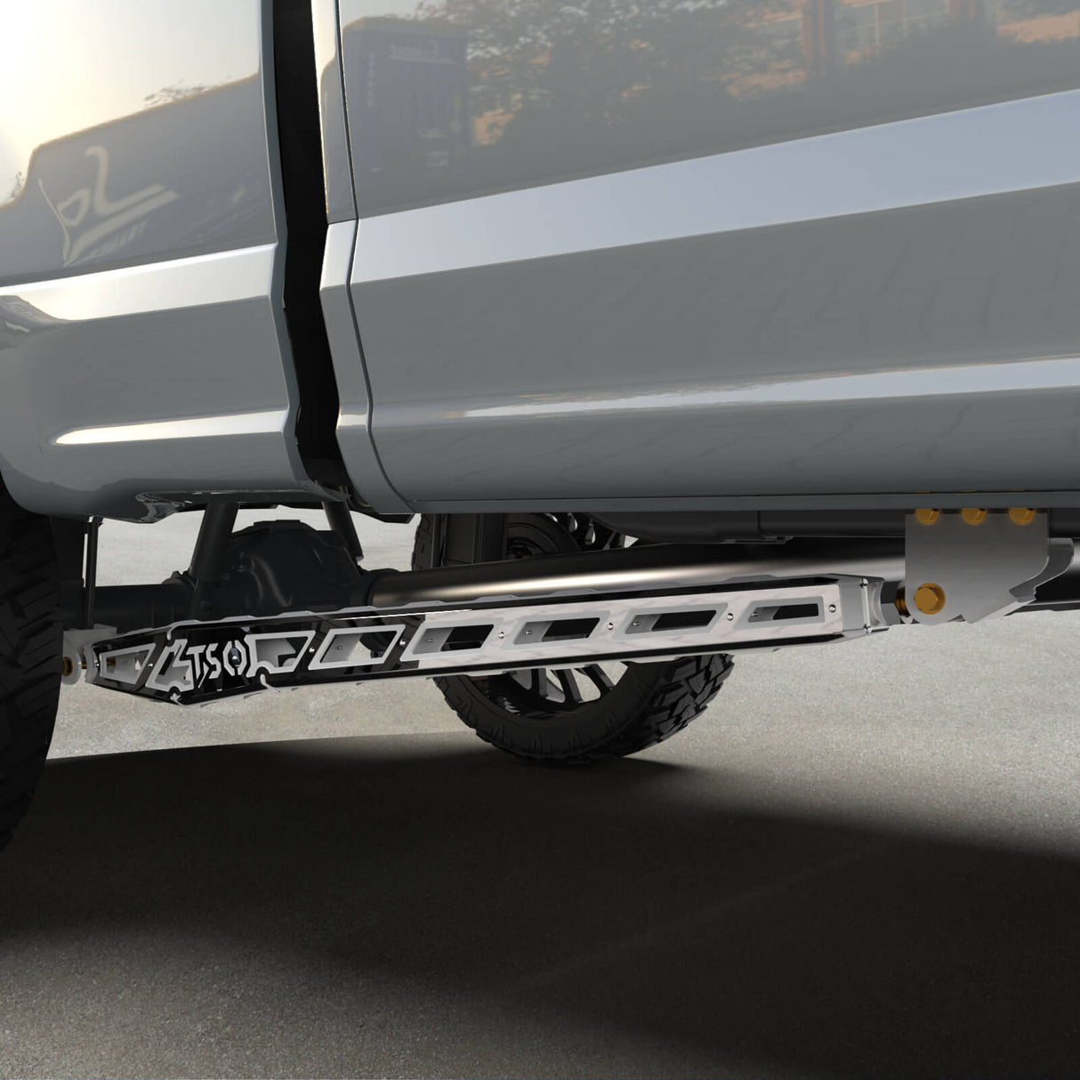 17+ F250/F350 Traction Bars