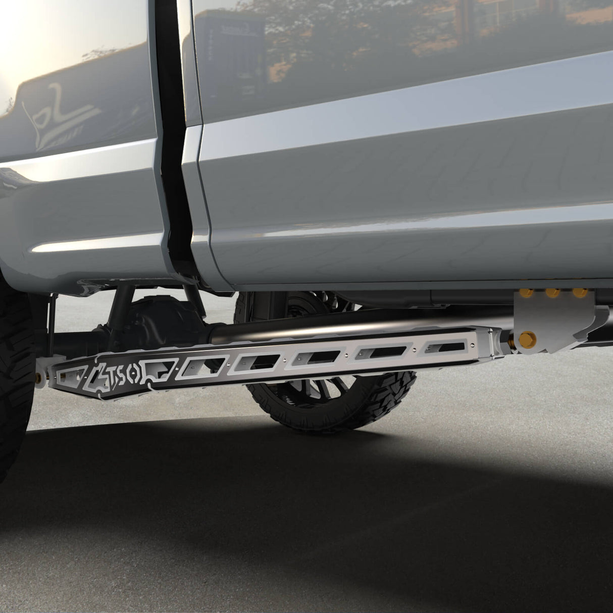 17+ F250/F350 Traction Bars