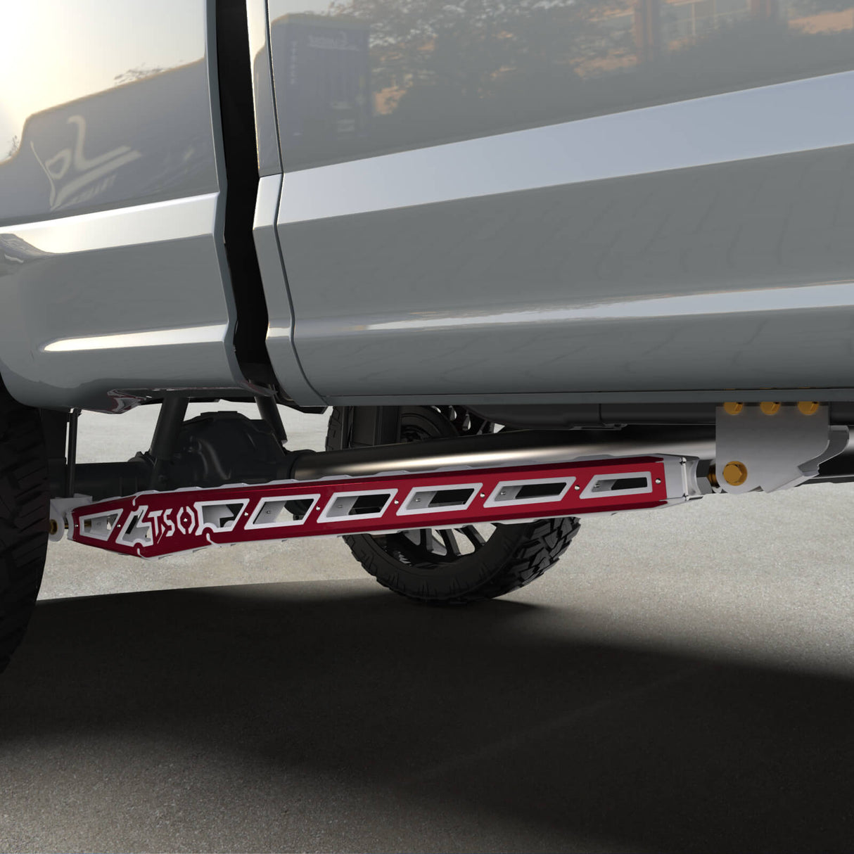 17+ F250/F350 Traction Bars