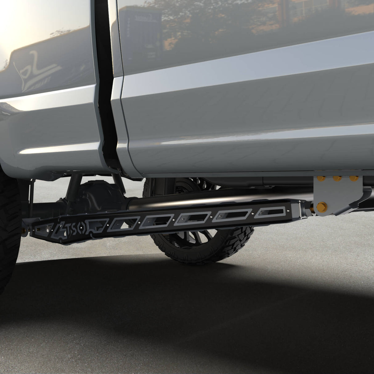 17+ F250/F350 Traction Bars