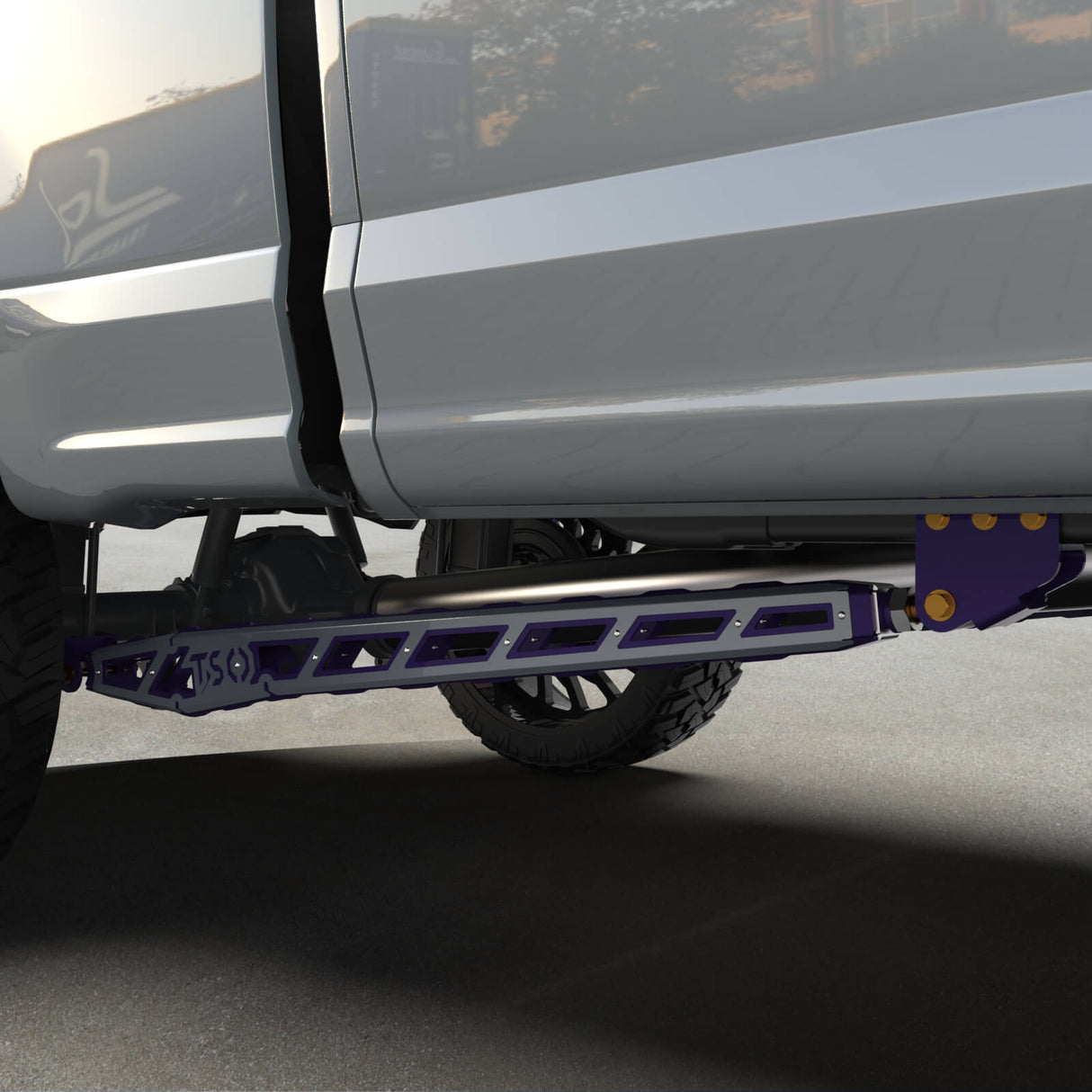 17+ F250/F350 Traction Bars