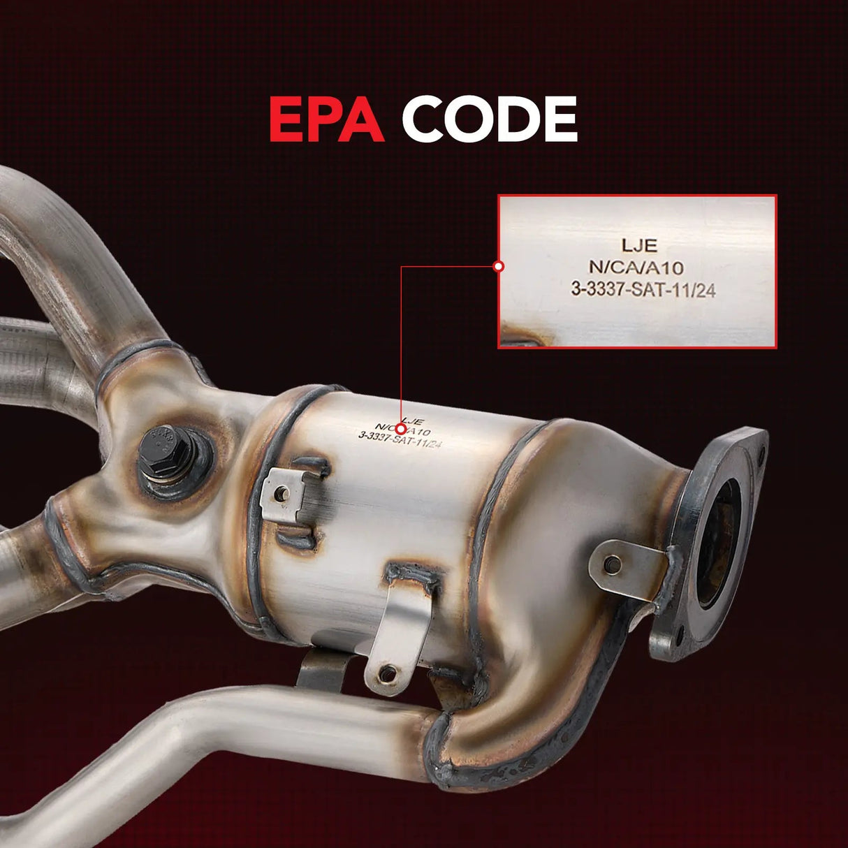 Front Exhaust Manifold Catalytic Converter Kit For 2018 - 2021 Toyota RAV4/Camry/Venza L4 2.5L