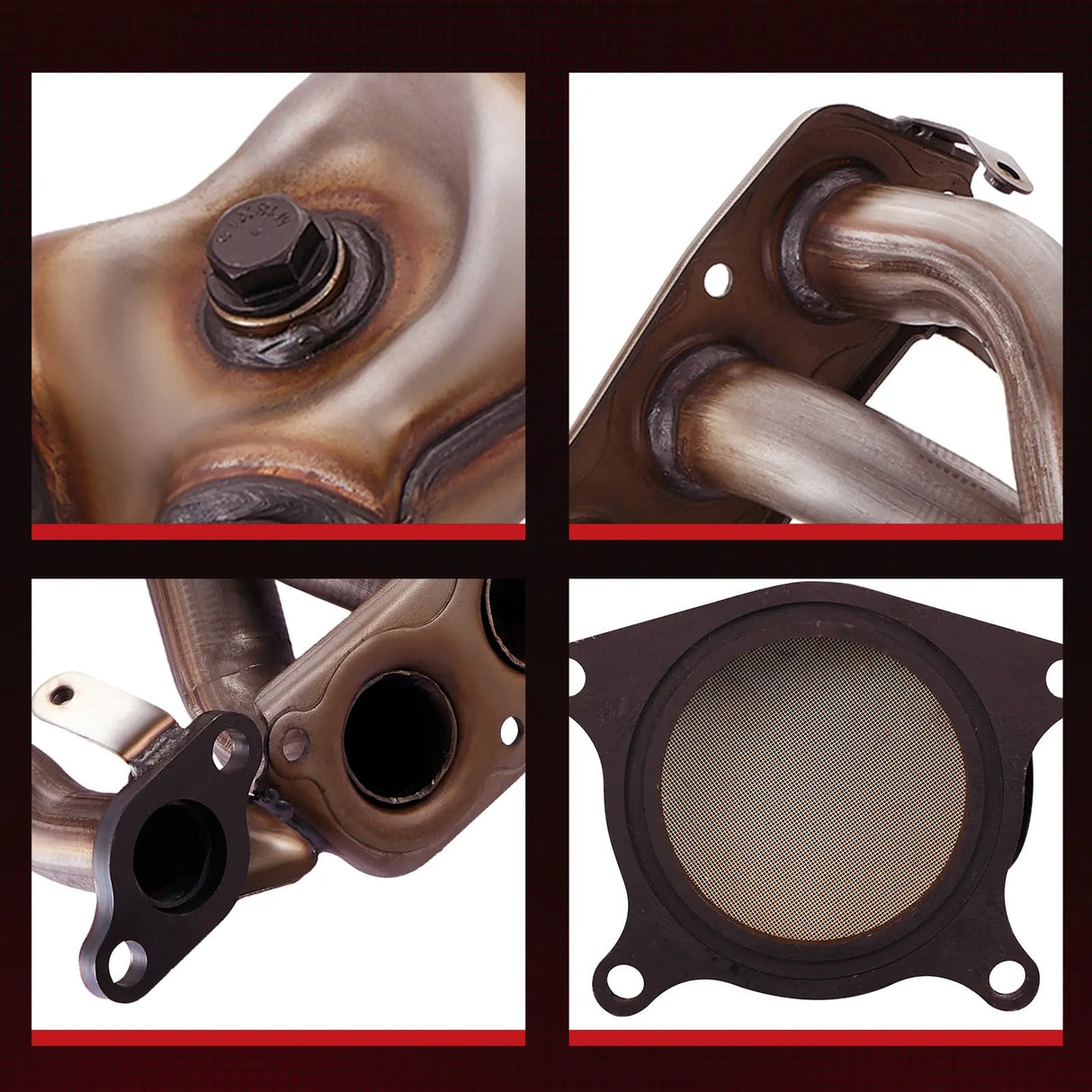 Front Exhaust Manifold Catalytic Converter Kit For 2018 - 2021 Toyota RAV4/Camry/Venza L4 2.5L