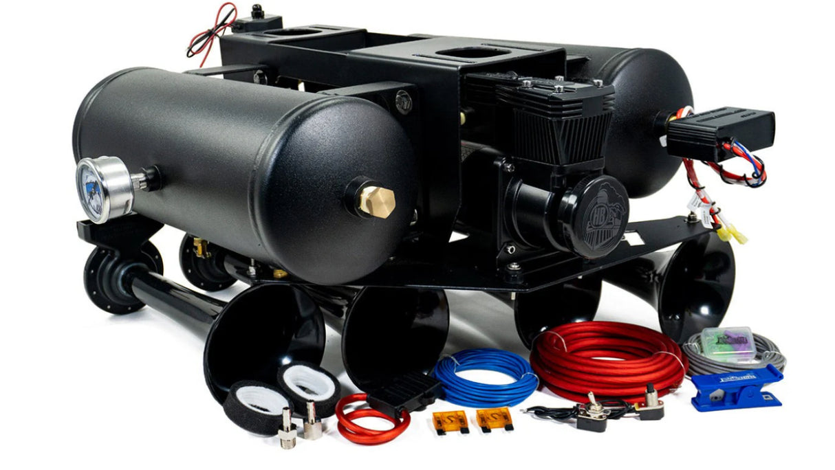 Horn Blasters CONDUCTOR'S SPECIAL 244K SPARE TIRE DUAL TANK DELETE KIT