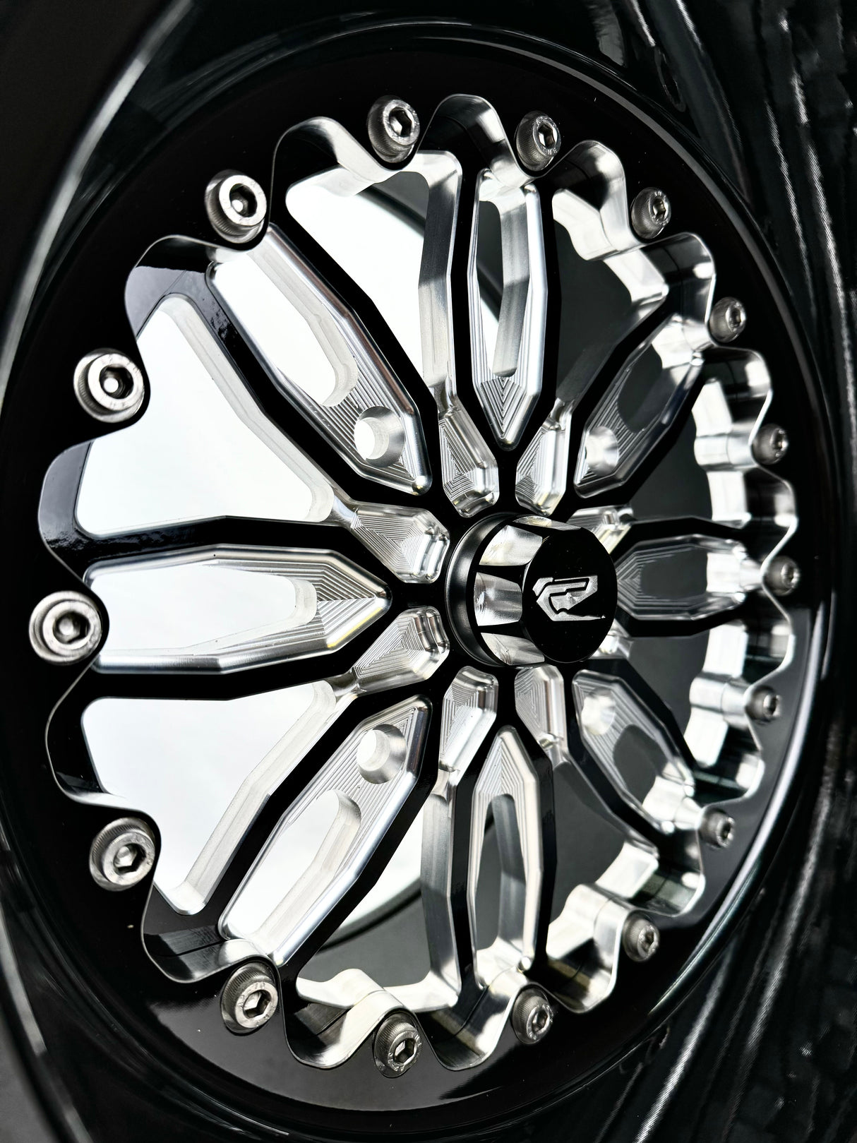 Icon - FF Forged Gloss Black Can-Am X3 4X136