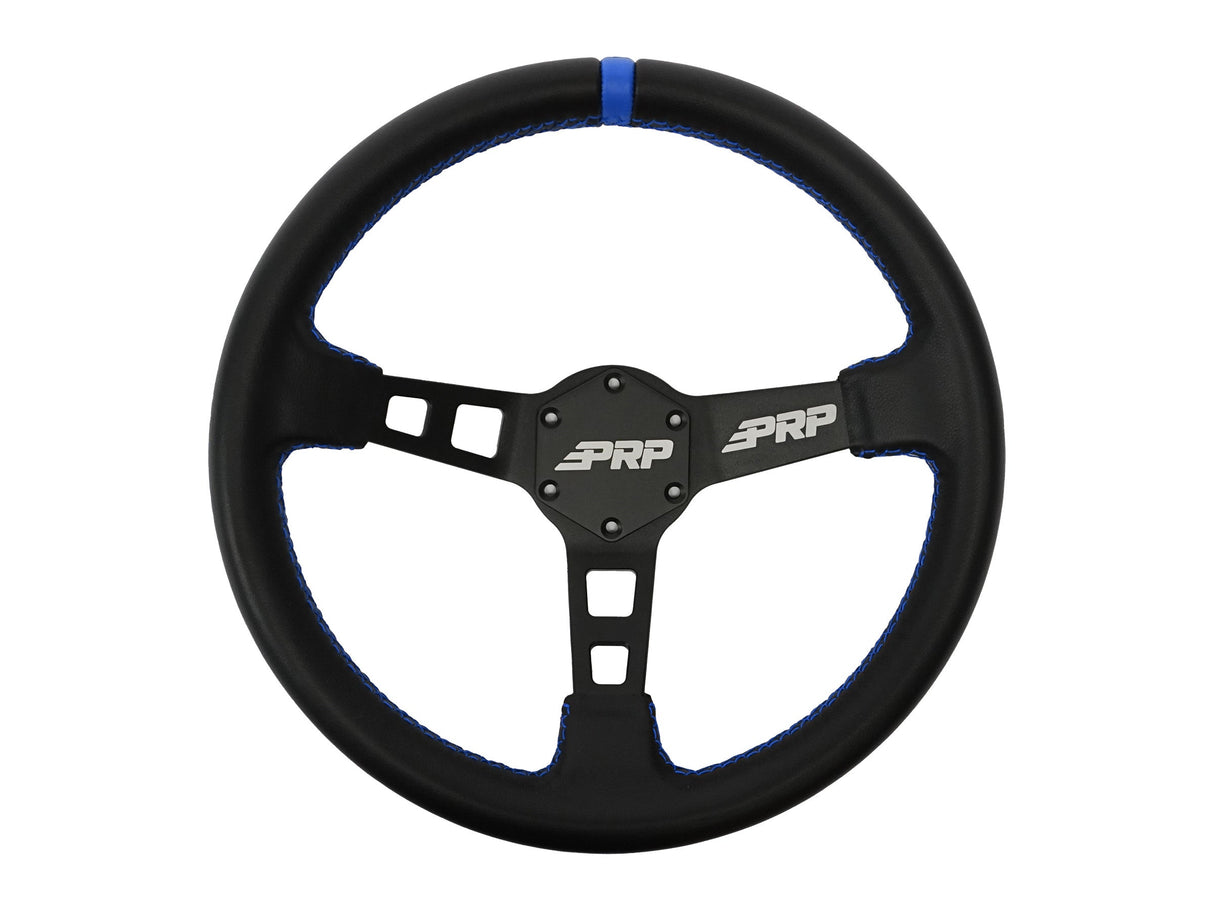 Deep Dish Leather Steering Wheel by PRP