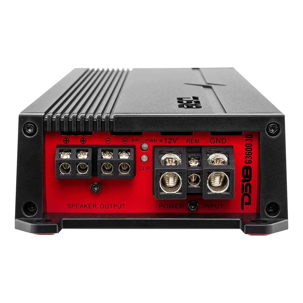 DS18 G3600.1D GEN-X Class D 1-Channel Amplifier | 1200W RMS @ 1-Ohm DS18