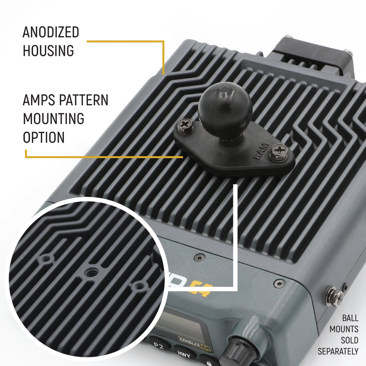 GMRS Mobile Radio - Model G4 Rugged Rambler - CLEARANCE