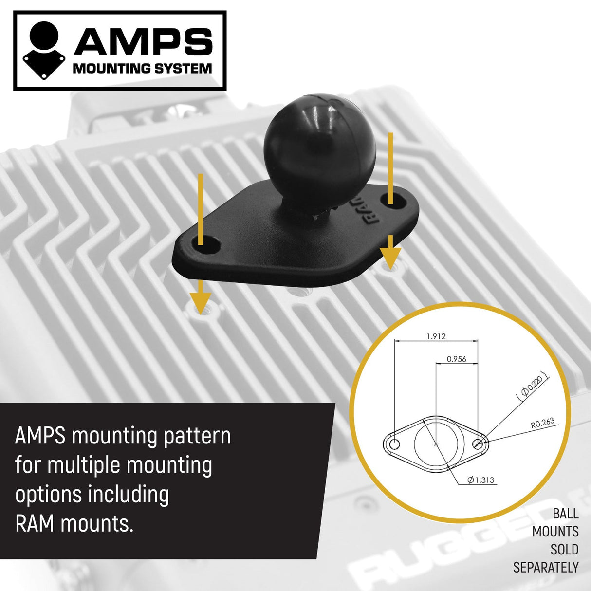Radio Kit Lite - Rambler G4 GMRS Band Mobile Radio with Stealth Antenna