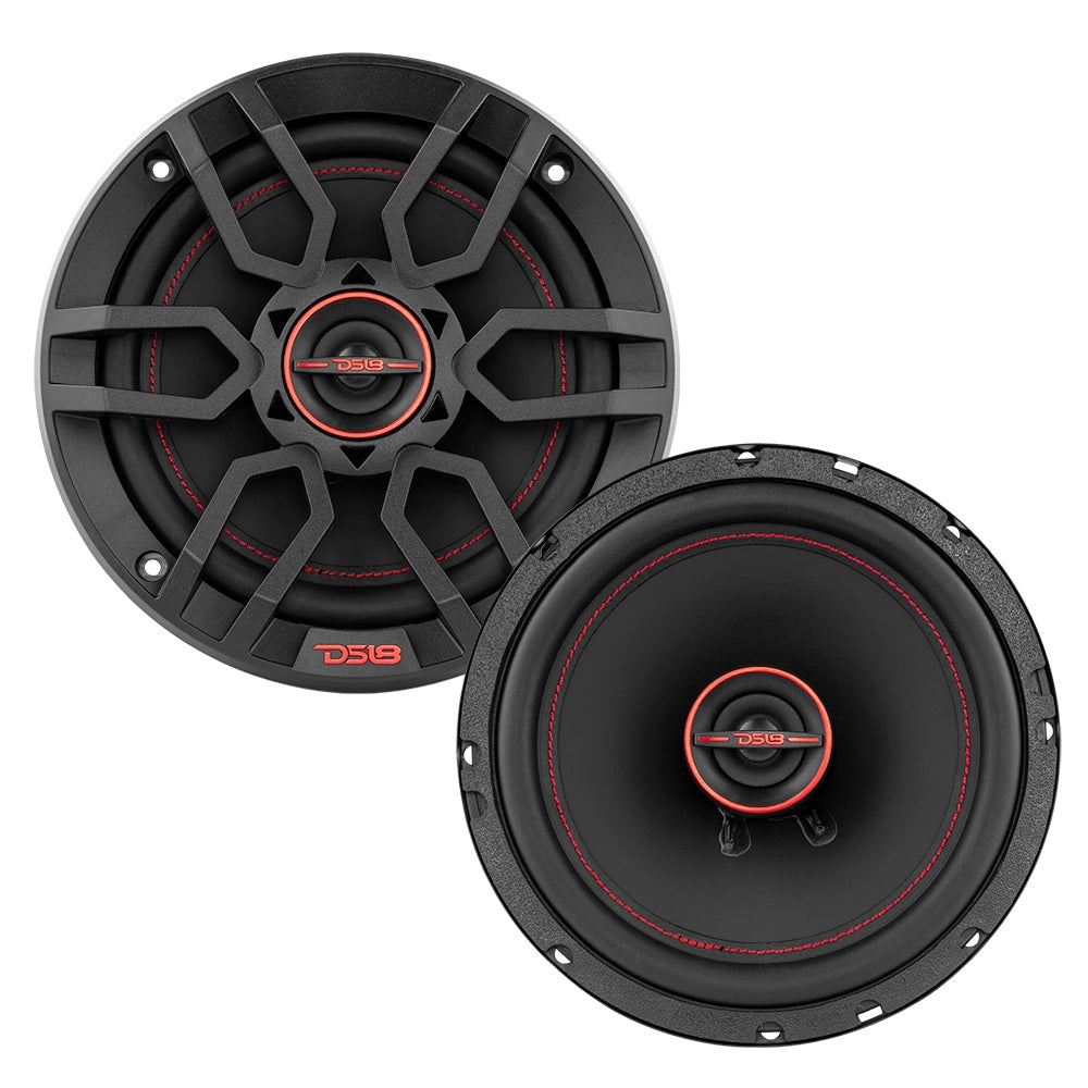 DS18 GX6.5XI 6.5" 2-Way Coaxial Speakers (Pair) DS18