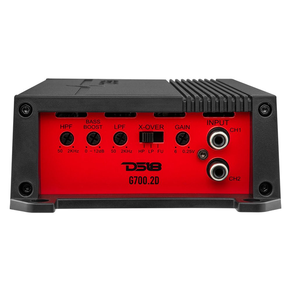 GEN-X Full-Range Class D 2-Channel Amplifier | 2 x 100W RMS @ 4 Ohm G700.2D