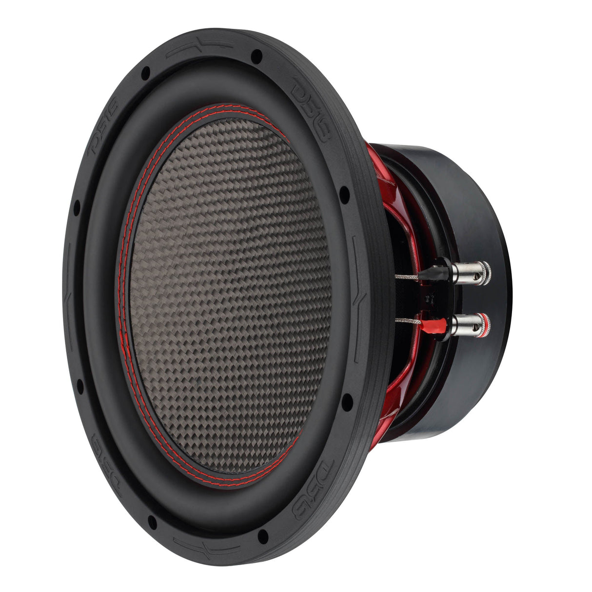 GEN-X 10" Subwoofer with Carbon Fiber Dust Cap | 600W RMS Dual 4-Ohm Voice Coils