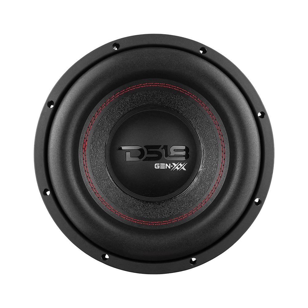 GEN-XX 10" High Excursion Subwoofer Double Stacked Magnets 500 Watts Rms DVC 4-Ohm
