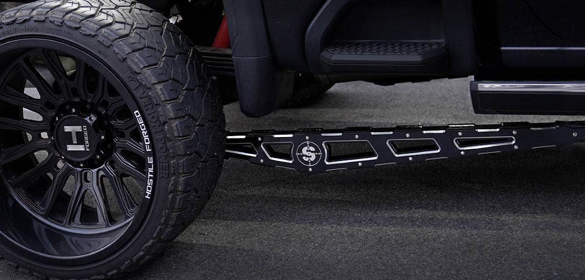 Identity Series Rear Ladder Traction Bar GMC and Chevy Stryker Off Road Design