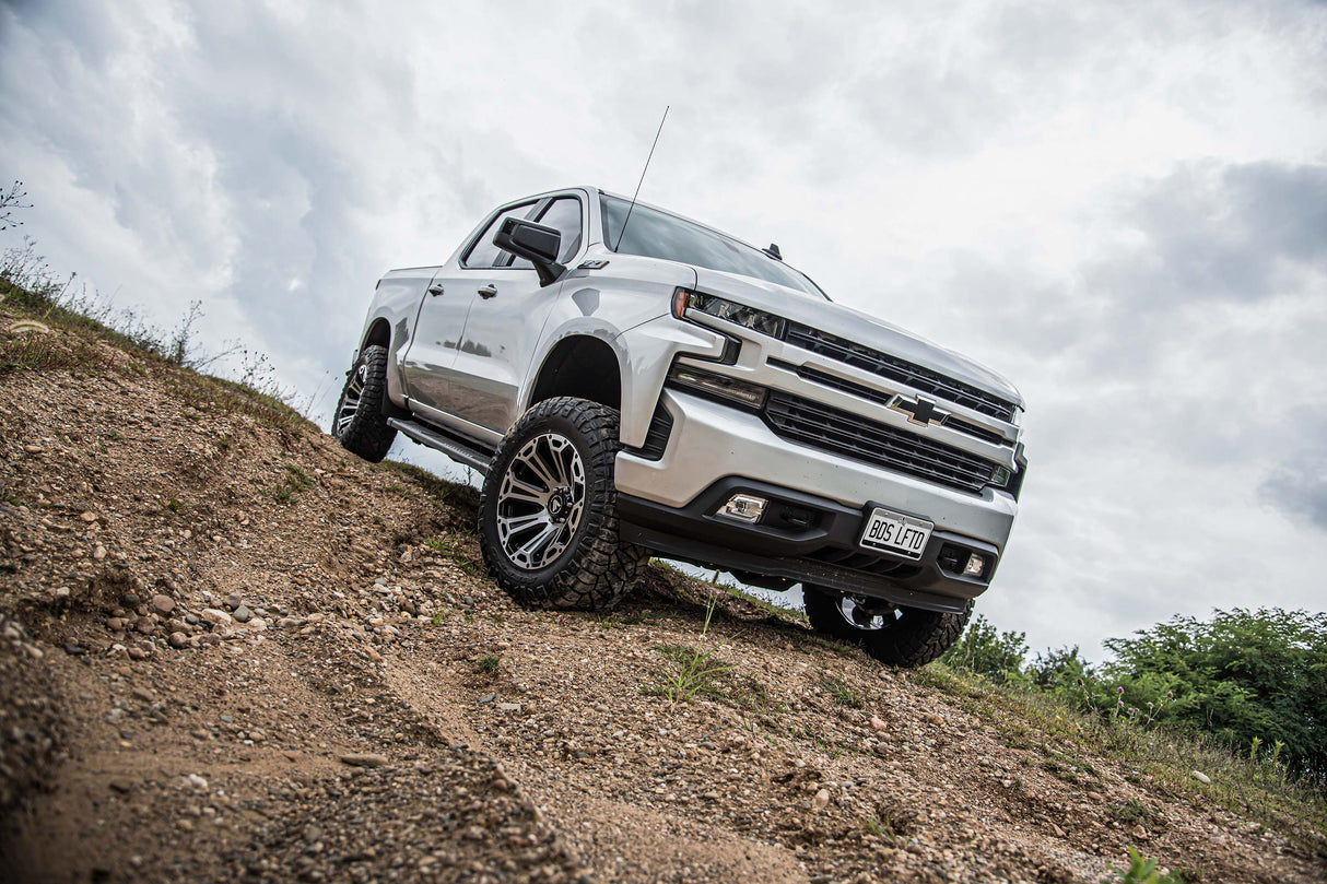 4 Inch Lift Kit | FOX 2.5 Performance Elite Coil-Over | Chevy Silverado or GMC Sierra 1500 (19-24) 4WD | Gas BDS Suspension