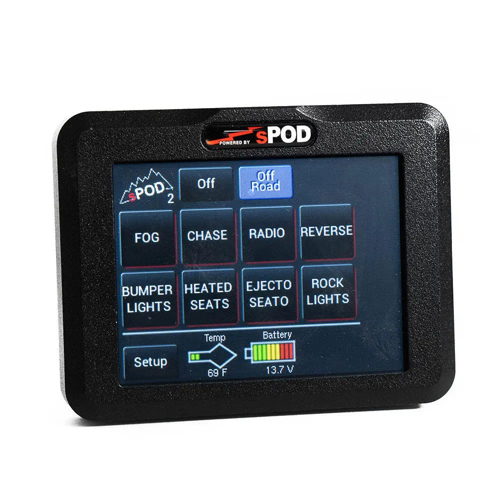 sPod BantamX Universal Add-On Touchscreen Controller