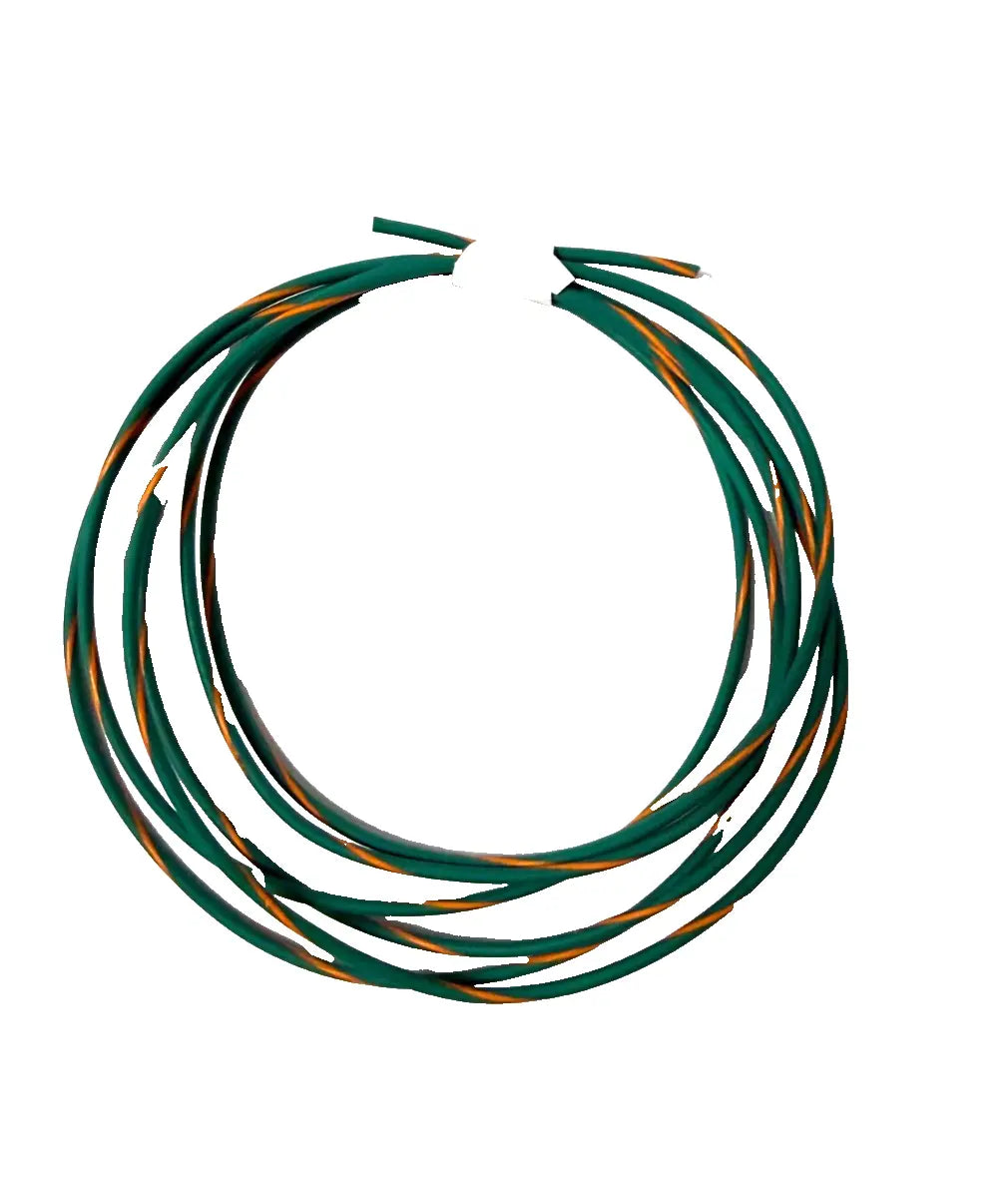 Striped TXL 18 AWG Automotive Wire Pure Copper Made in USA - CHOOSE YOUR COLOR - SOLD PER FT AC/DC WIRE AND SUPPLY