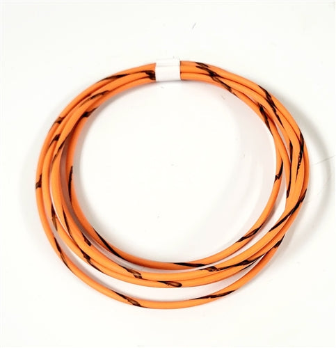 GXL 14 AWG AUTOMOTIVE WIRE ORANGE W/ BROWN STRIPE