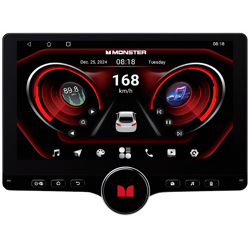 Monster HAD310-D10 10" Double Din Stereo w/ Android 2 Monster Audio