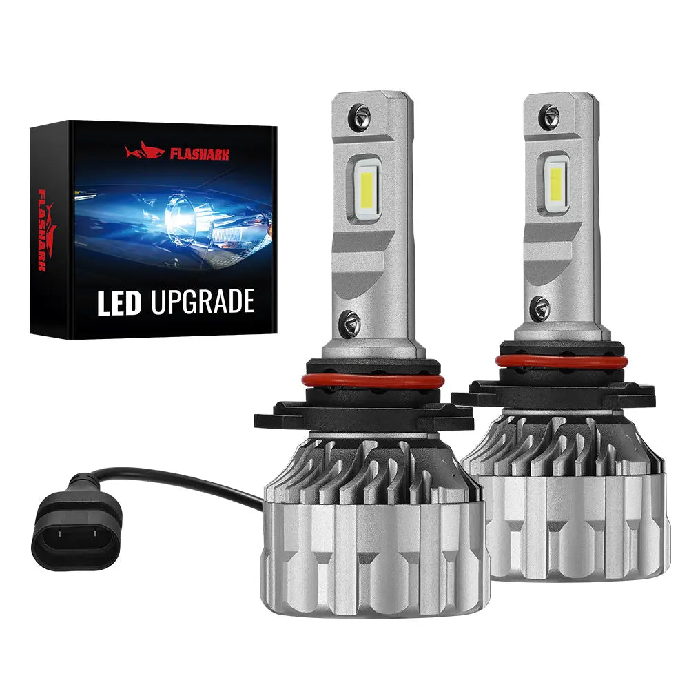 9005/HB3 9006/HB4 120W 6500K 22000LM White IP67 LED Headlight Bulbs 2 Pairs
