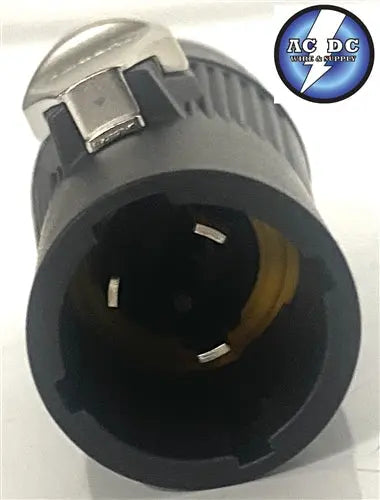 HUBBELL Inline Connector, 20 Amp, INSUL LOCK PLUS MALE CONNECTOR AC/DC WIRE AND SUPPLY