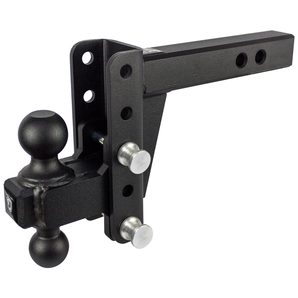 Heavy Duty 4” Drop/Rise Hitch 2" Box Steel Shank