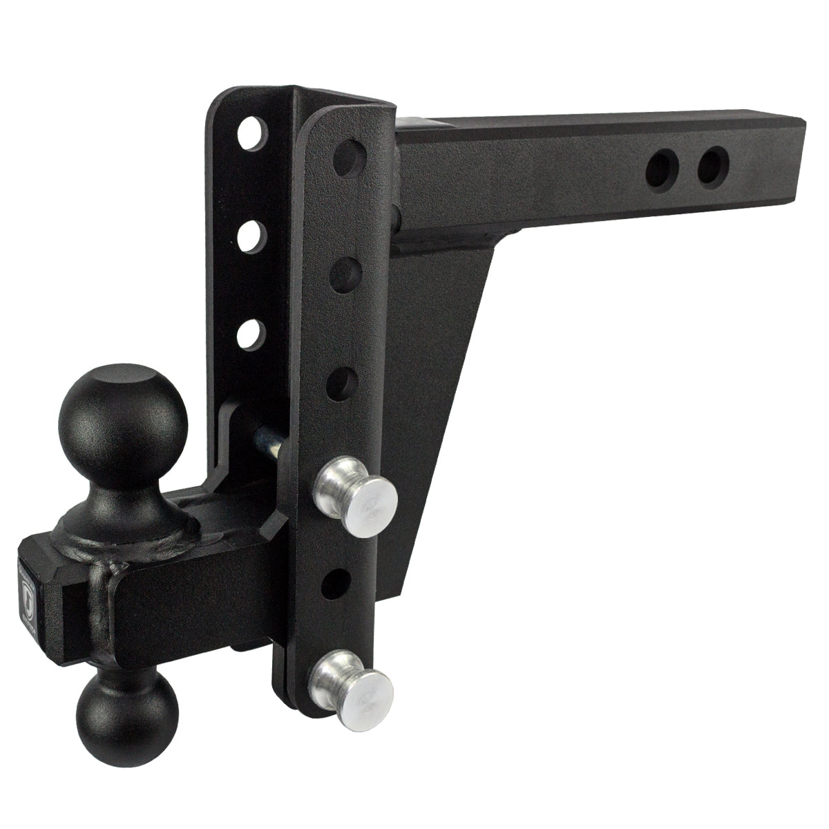 Bulletproof Heavy Duty 6” Drop/Rise Hitch - 2" Box Steel Shank
