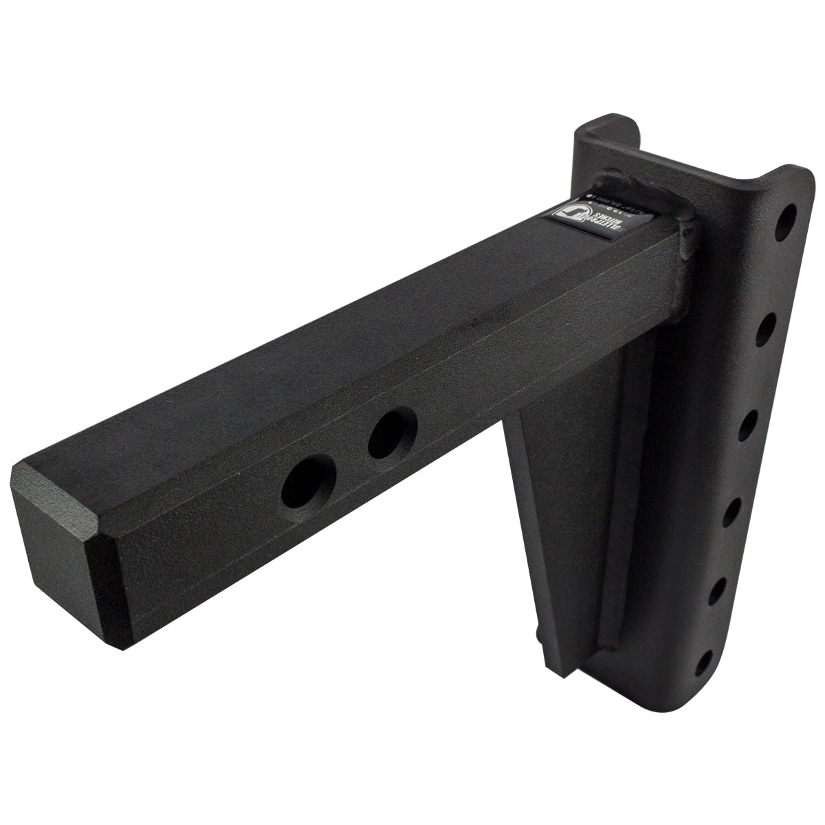 Bulletproof Heavy Duty 6” Drop/Rise Hitch - 2" Box Steel Shank