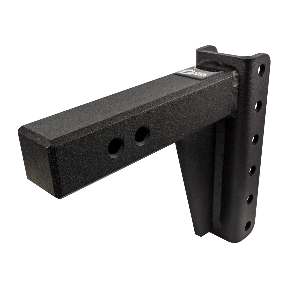 Bulletproof Heavy Duty 6” Drop/Rise Trailer Hitch 2.5" Box Steel Shank