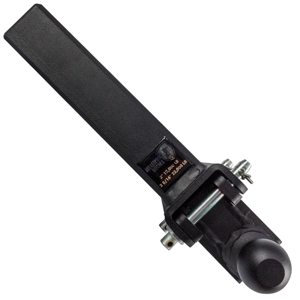 Bulletproof Heavy Duty 8” Drop/Rise Trailer Hitch 2.5 Box Steel Shank
