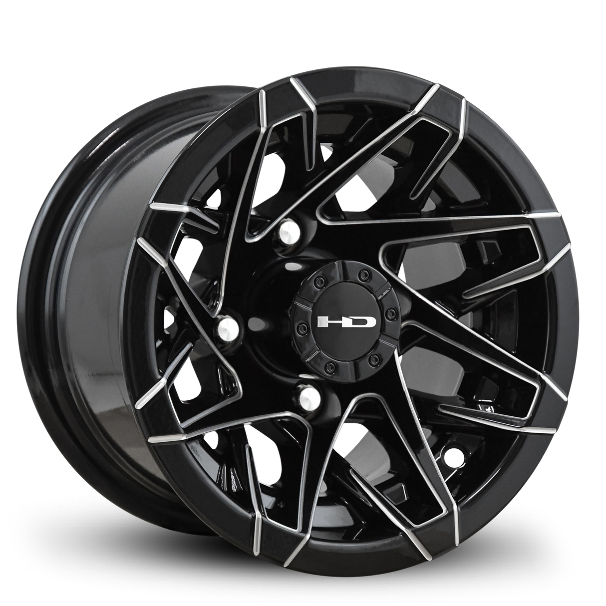 HD Golf Canyon 10x7 Gloss Black/Milled Edge