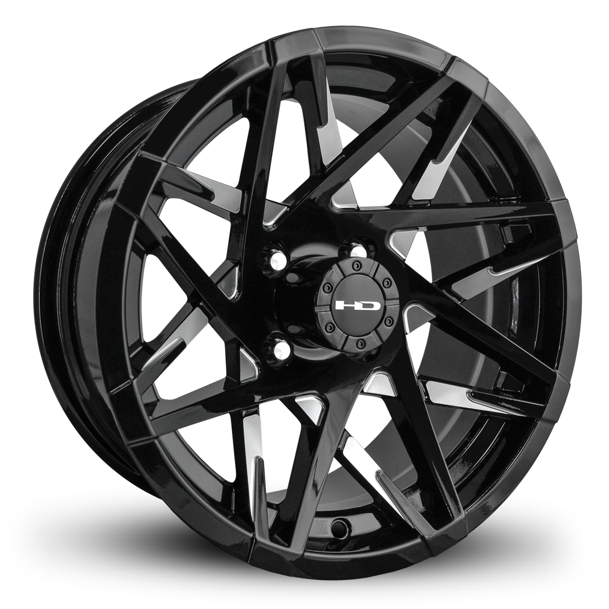 HD Golf Canyon 14x7 | -14 Offset Gloss Black/Milled Face