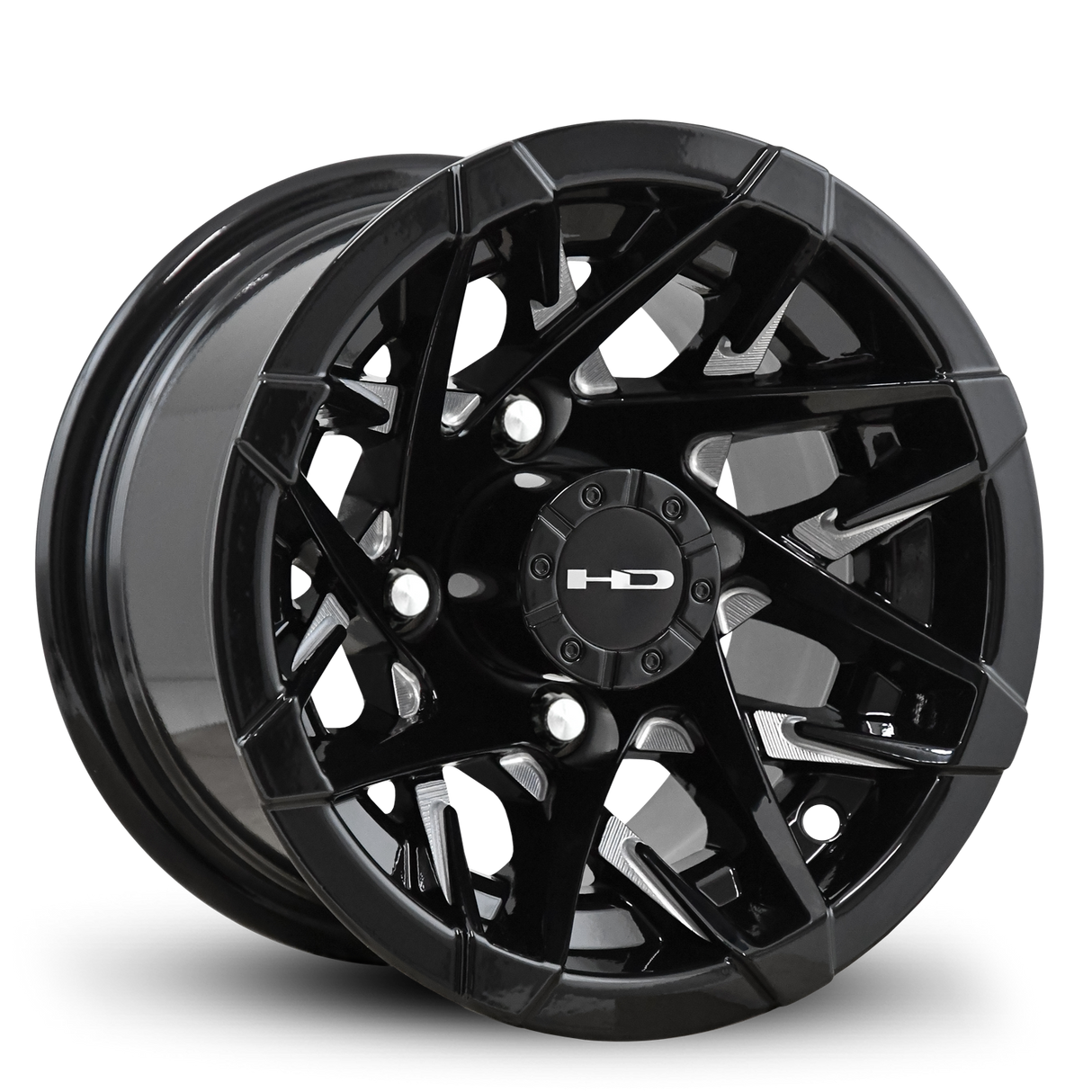 HD Golf Canyon 10x7 Gloss Black/Milled Face