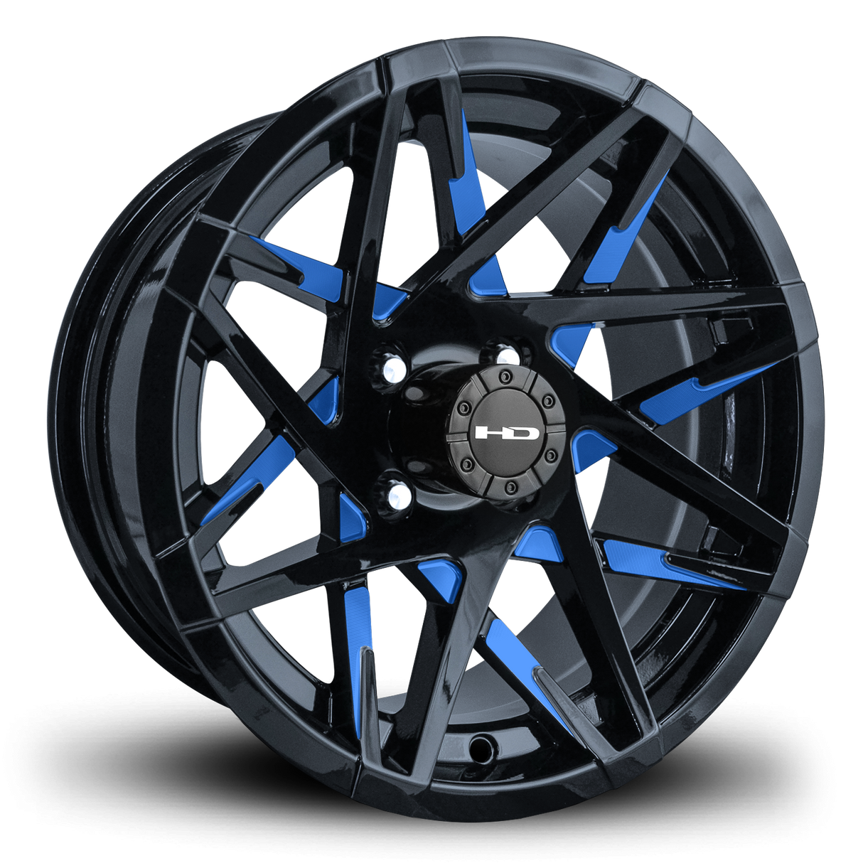 HD Golf Canyon 14x7 Gloss Blue&BK/Milled Face