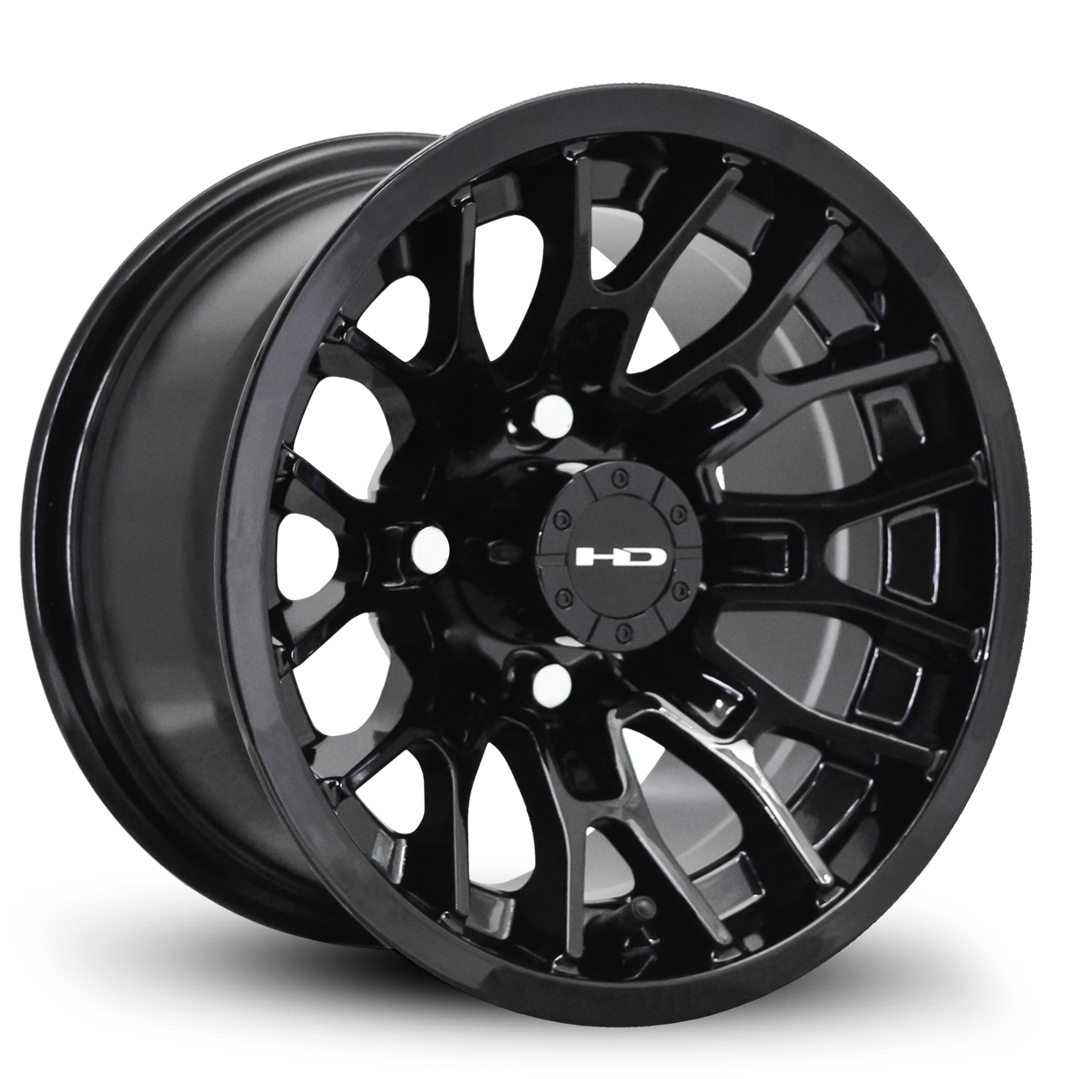 HD Golf RTC 12x7 | -14 Offset Gloss Black