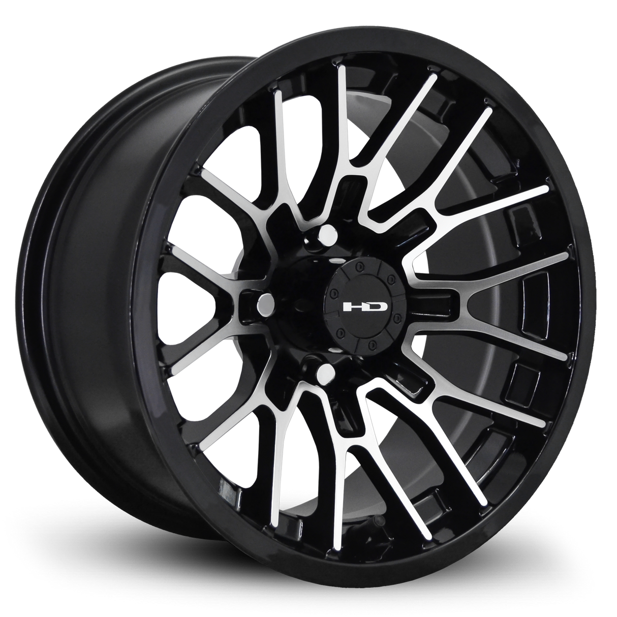HD Golf RTC 12x7 Gloss Black/Machined Face
